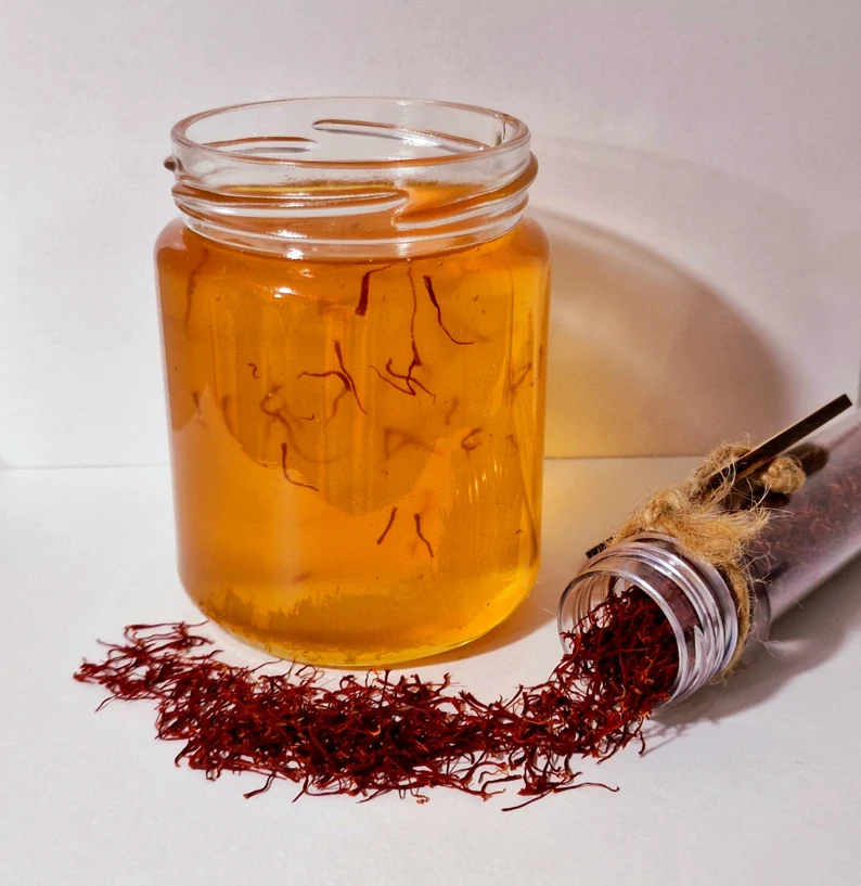 saffron honey